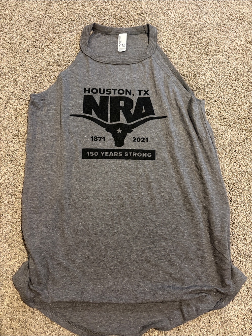 NRA sleeveless Tee